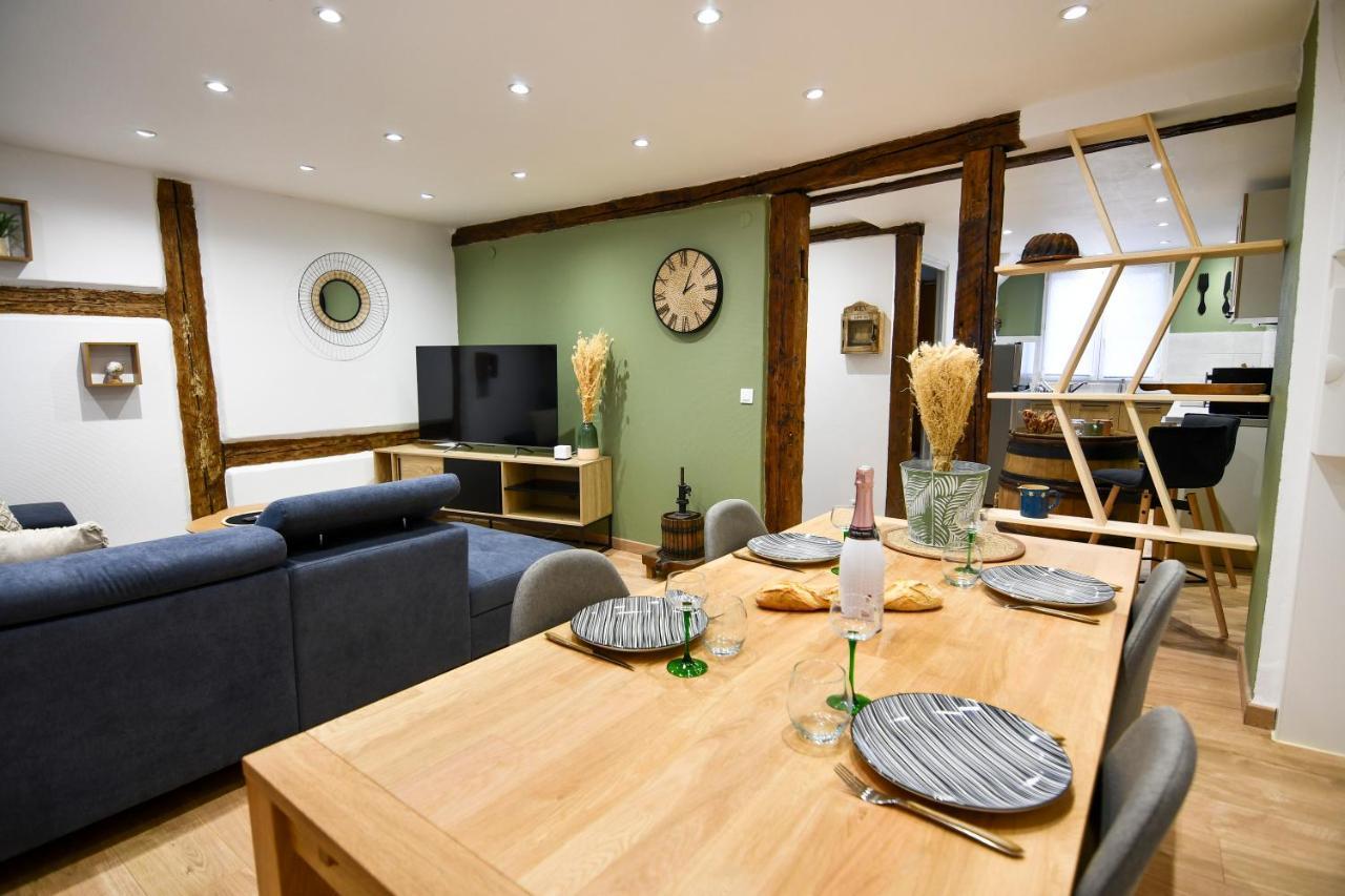 Au Duplex De Jeannala Lägenhet Sélestat Exteriör bild